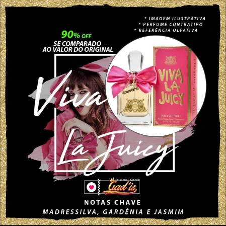 Perfume Similar Gadis 509 Inspirado em Viva La Juicy Contratipo